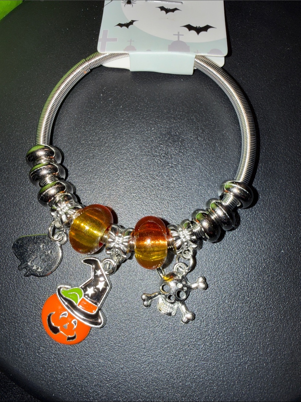 silver tone braclet